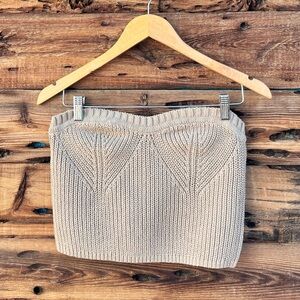 LOS ANGELES ATELIER | & Other Stories Knit Tan Top M